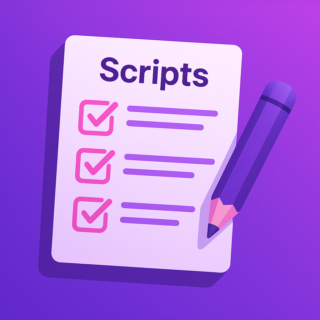 Roteiros e Scripts Prontos para Viralizar